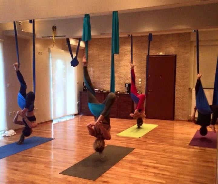 Aerial yoga